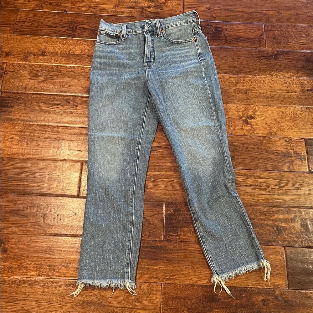 Madewell Perfect Vintage Jean with Distressed Hem